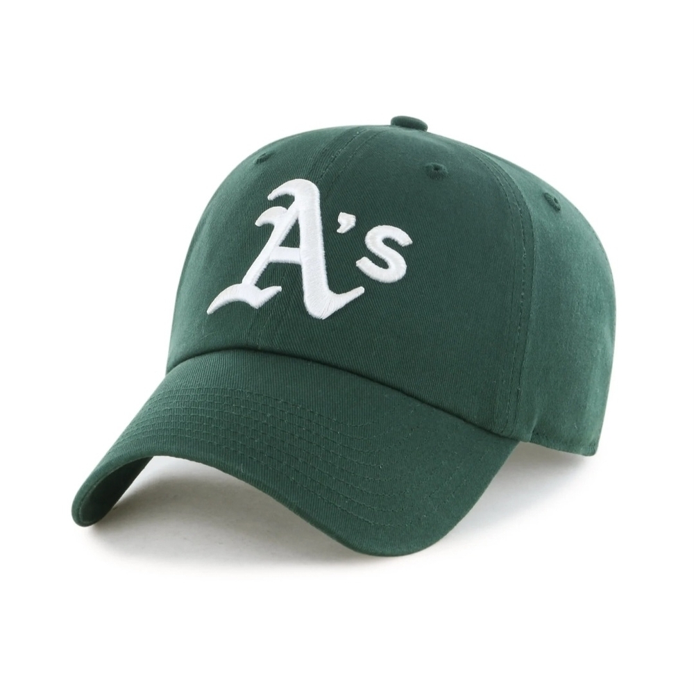 OAKLAND ATHLETICS Primry Color Unstructured Unisex Cotton Clean Up Hat